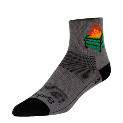 SockGuy Game Over Socks - Louisville Cyclery