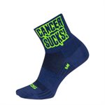 SGX 3.5" Cancer Sucks Navy socks